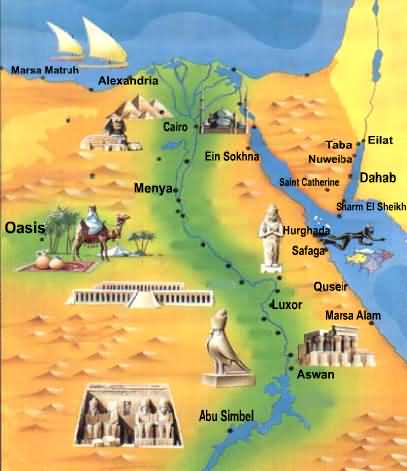 Mappa Egitto